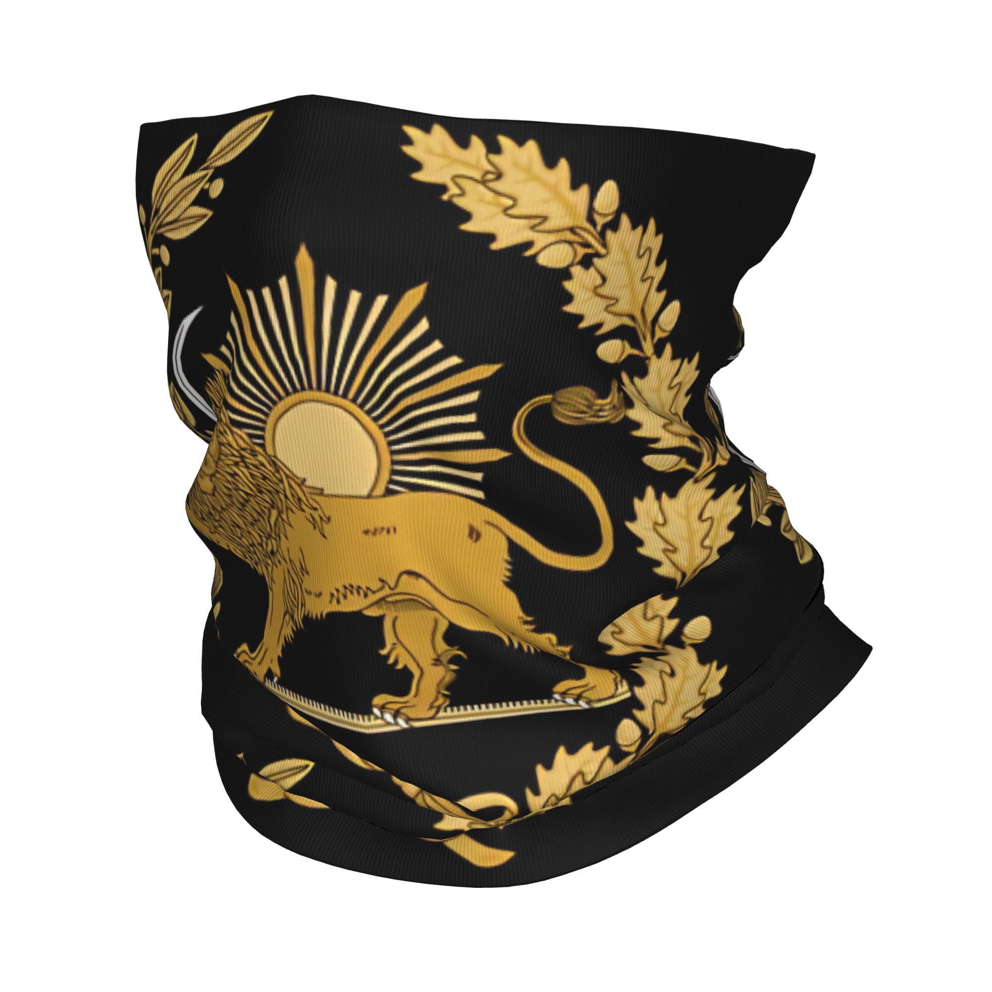 Lion and Sun Emblem of Persia  - đánh giá và giá Neck Warmer Balaclava