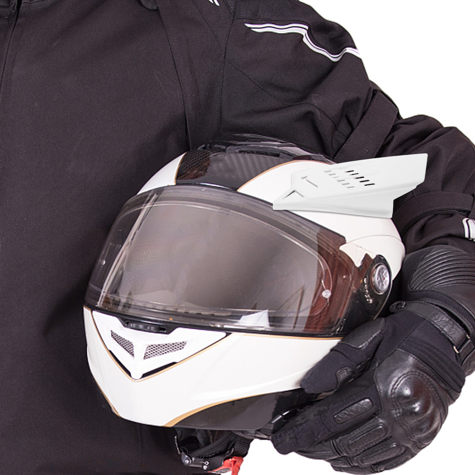 Cycling Horns 1 Pair Lightweig - đánh giá và giá Motorcycle Gear White