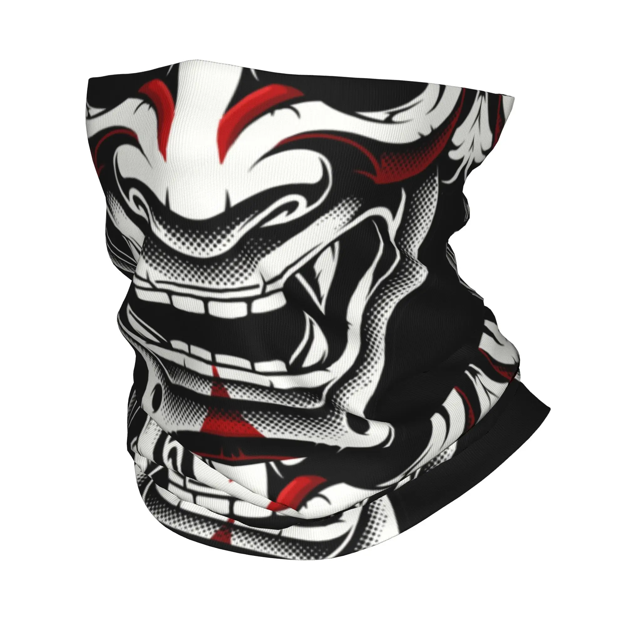 New White Red Okami Kitsune Ka - đánh giá và giá Neck Warmer Balaclava