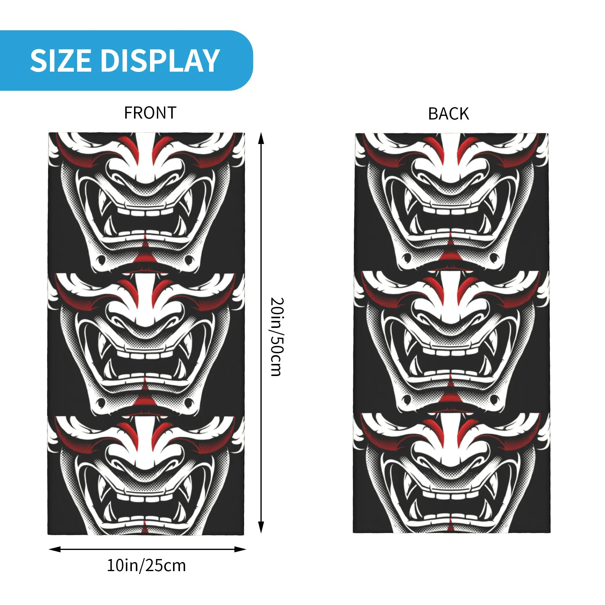 New White Red Okami Kitsune Ka - đánh giá và giá Neck Warmer Balaclava