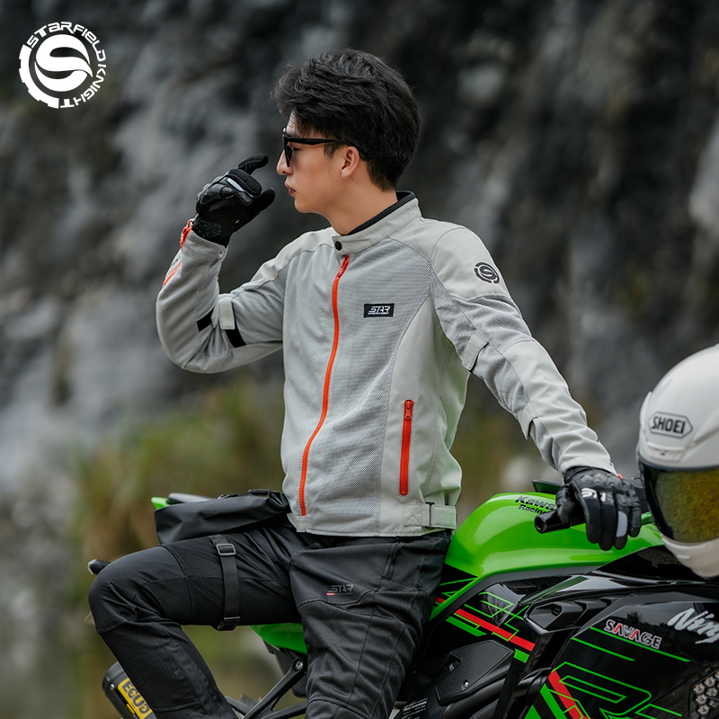 SFK Grey-white Motorcycle Jack - đánh giá và giá Motorcycle Gear White