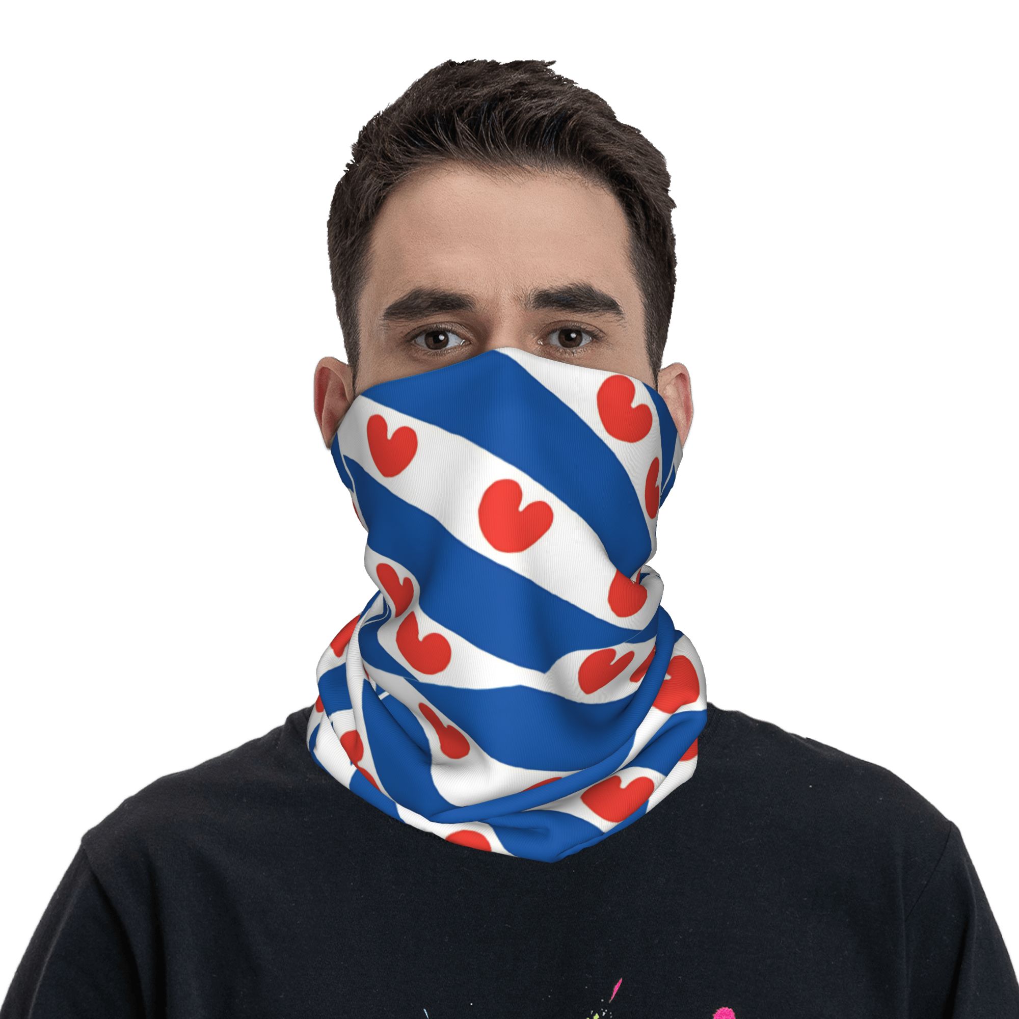 Friesland Flag Bandana  Vintag - đánh giá và giá Neck Warmer Balaclava