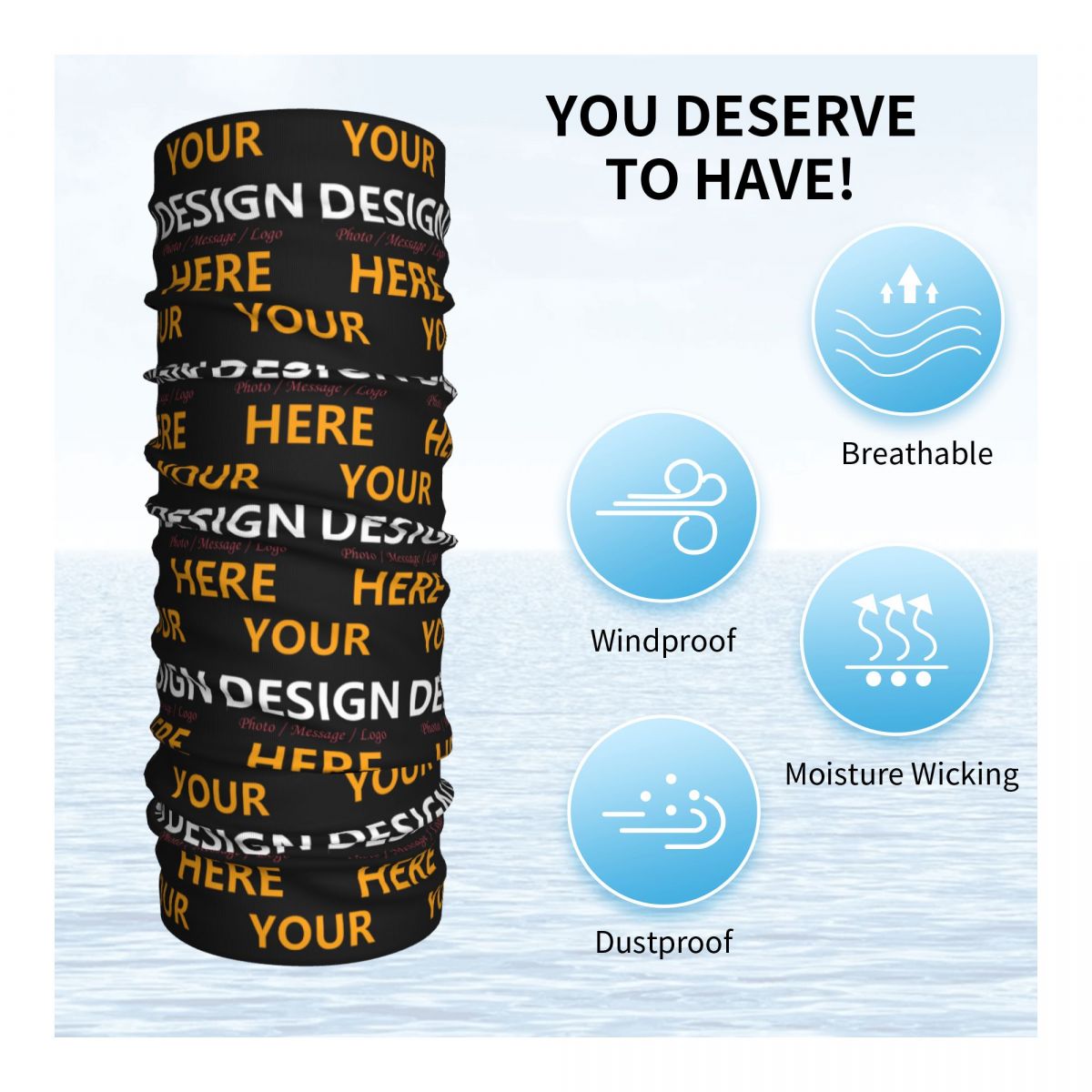 Custom Your Design Here Bandan - đánh giá và giá Neck Warmer Balaclava