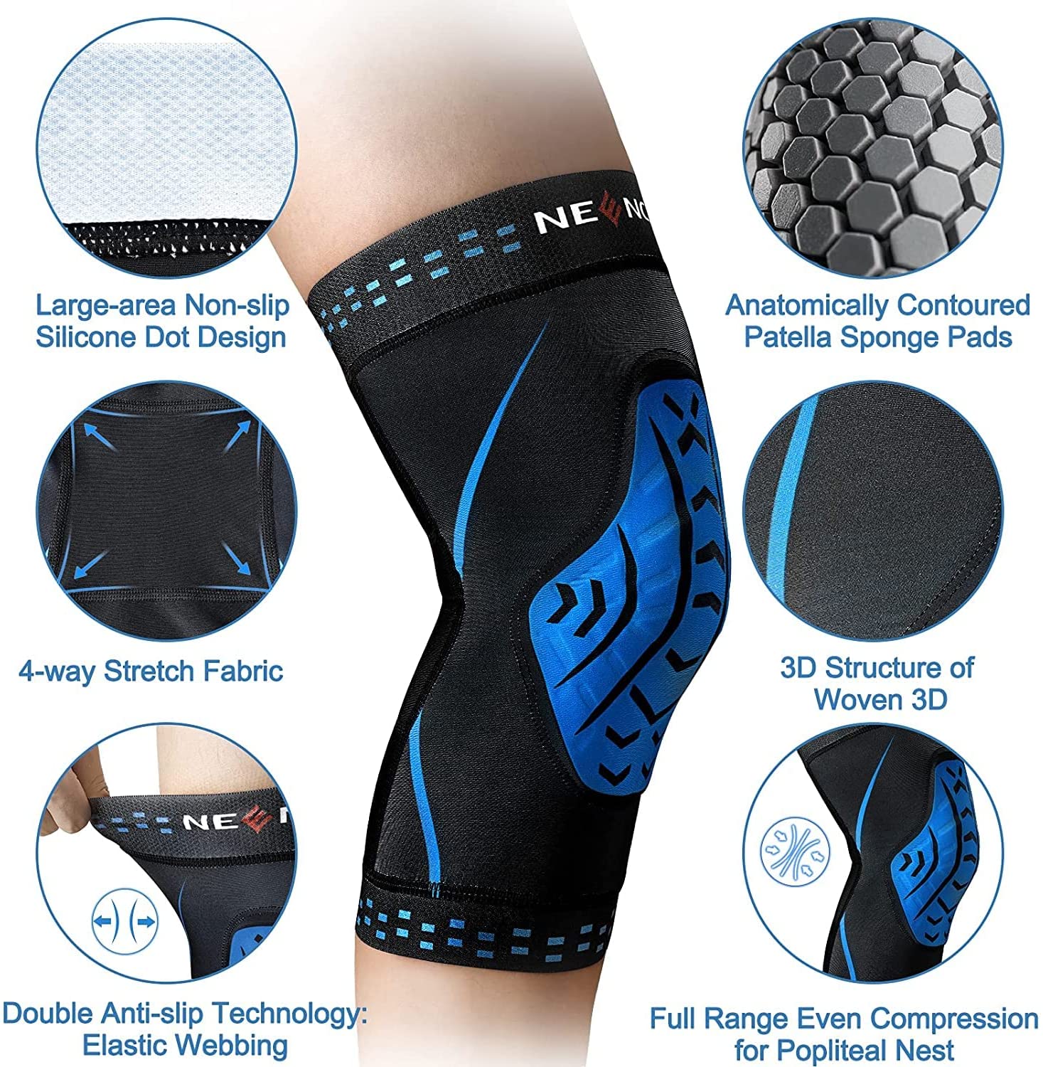 NEENCA Đầu Gối Nén Đầu Gối Tay - đánh giá và giá Knee Guard Hard