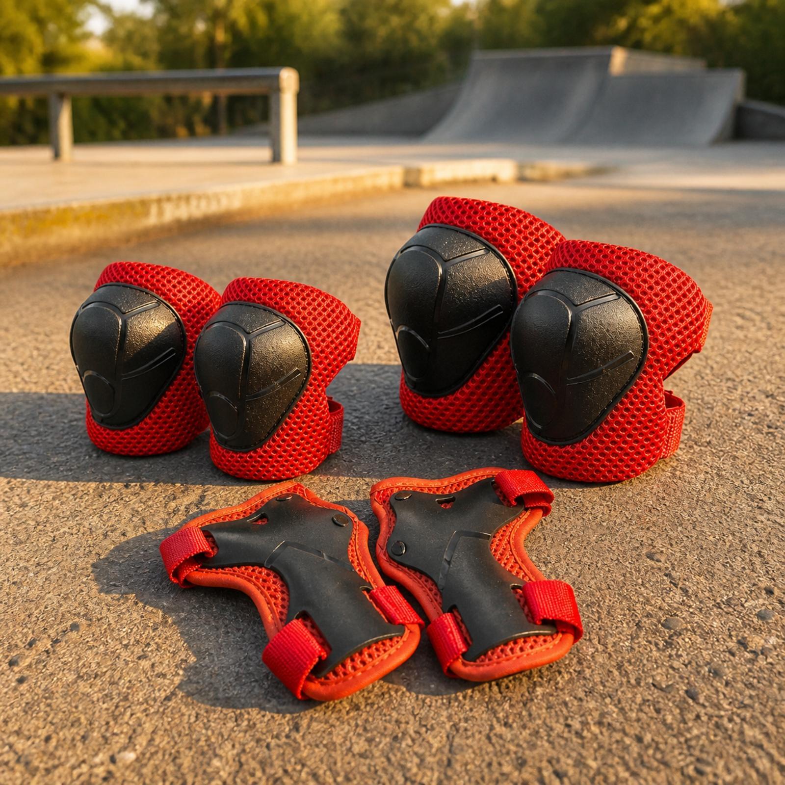 Kids Protective Knee Pads Wris - đánh giá và giá Knee Guard Hard