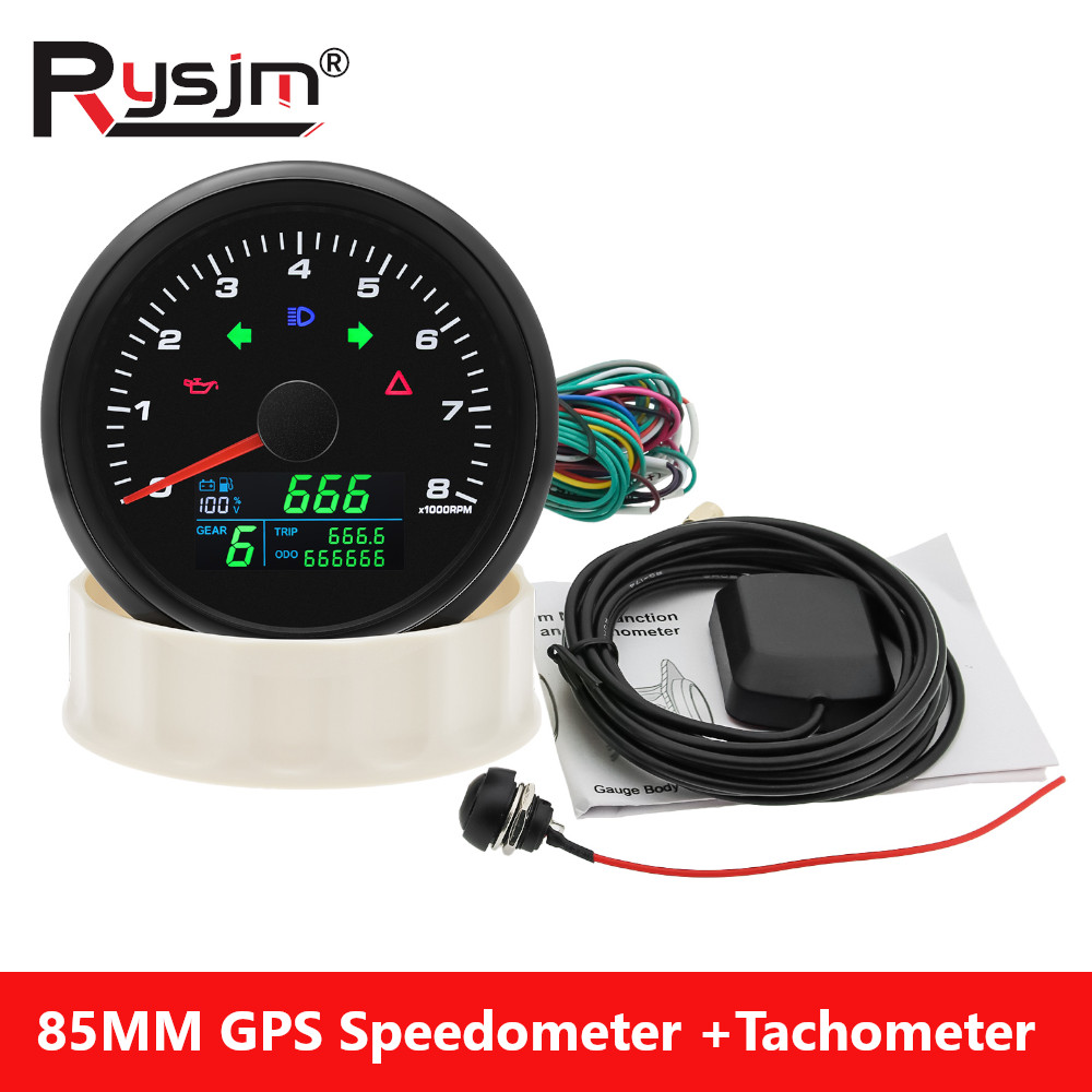 85mm Multifunctional Gaug GPS  - đánh giá và giá Motorcycle Gear Levels