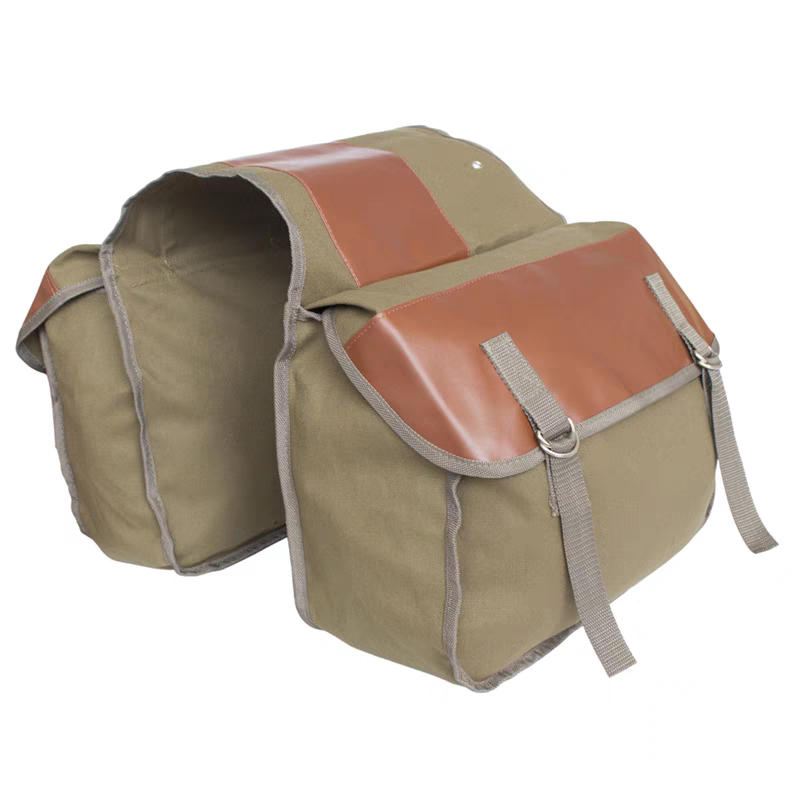 Canvas Leather Rear Saddlebag  - đánh giá và giá Motorcycle Gear Bag