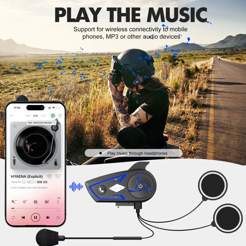 2026 New Houtonsen S3 RGB Tri  - đánh giá và giá Intercom Headset Helmet