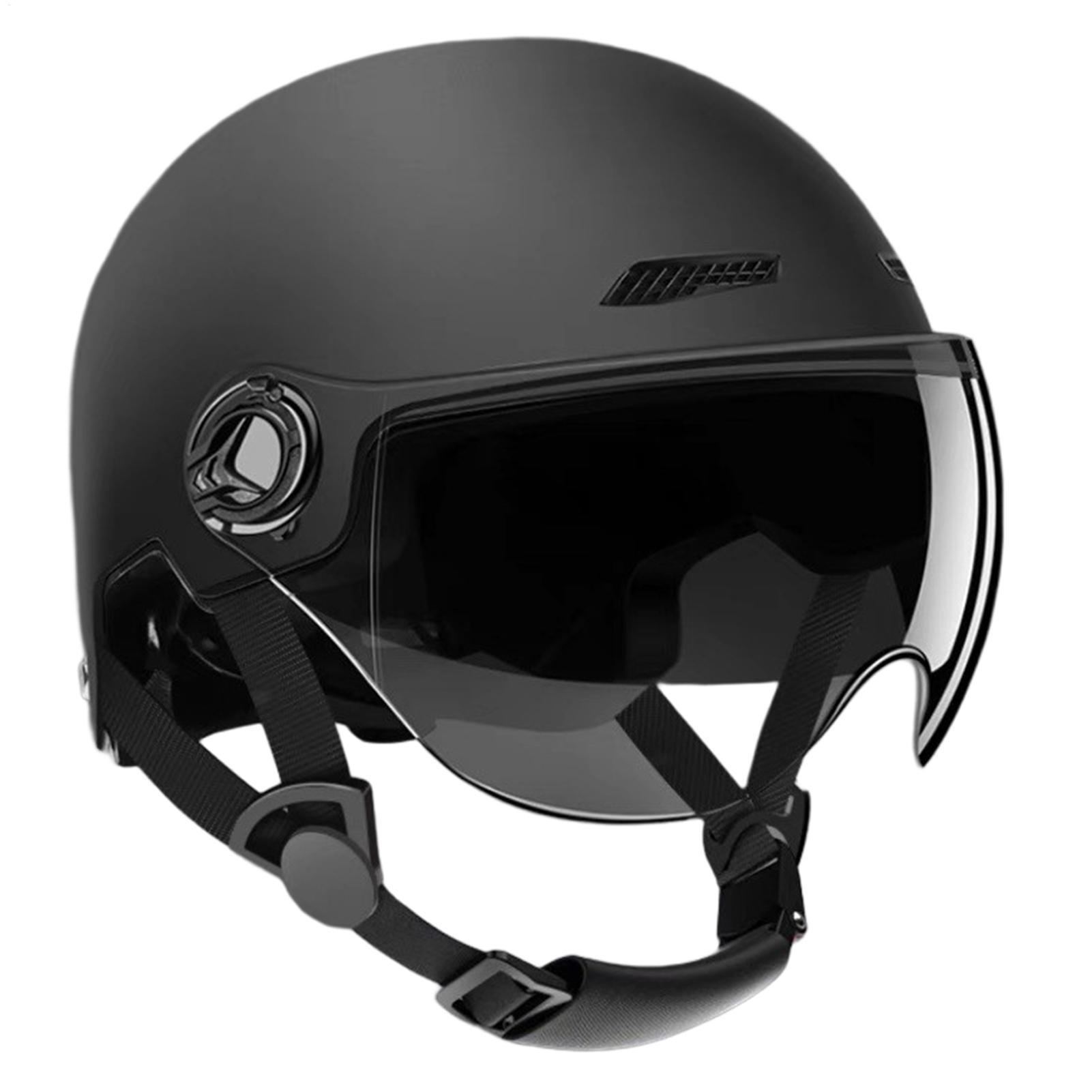 Motorcycle Riding Helmet Half  - đánh giá và giá Motorcycle Gear White