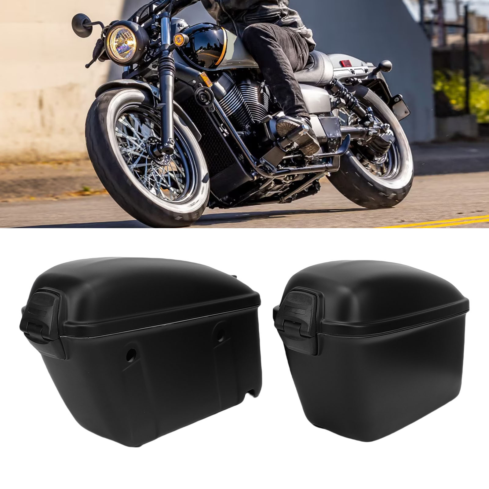 22L Motorcycle Hard Saddle Bag - đánh giá và giá Motorcycle Gear Bag