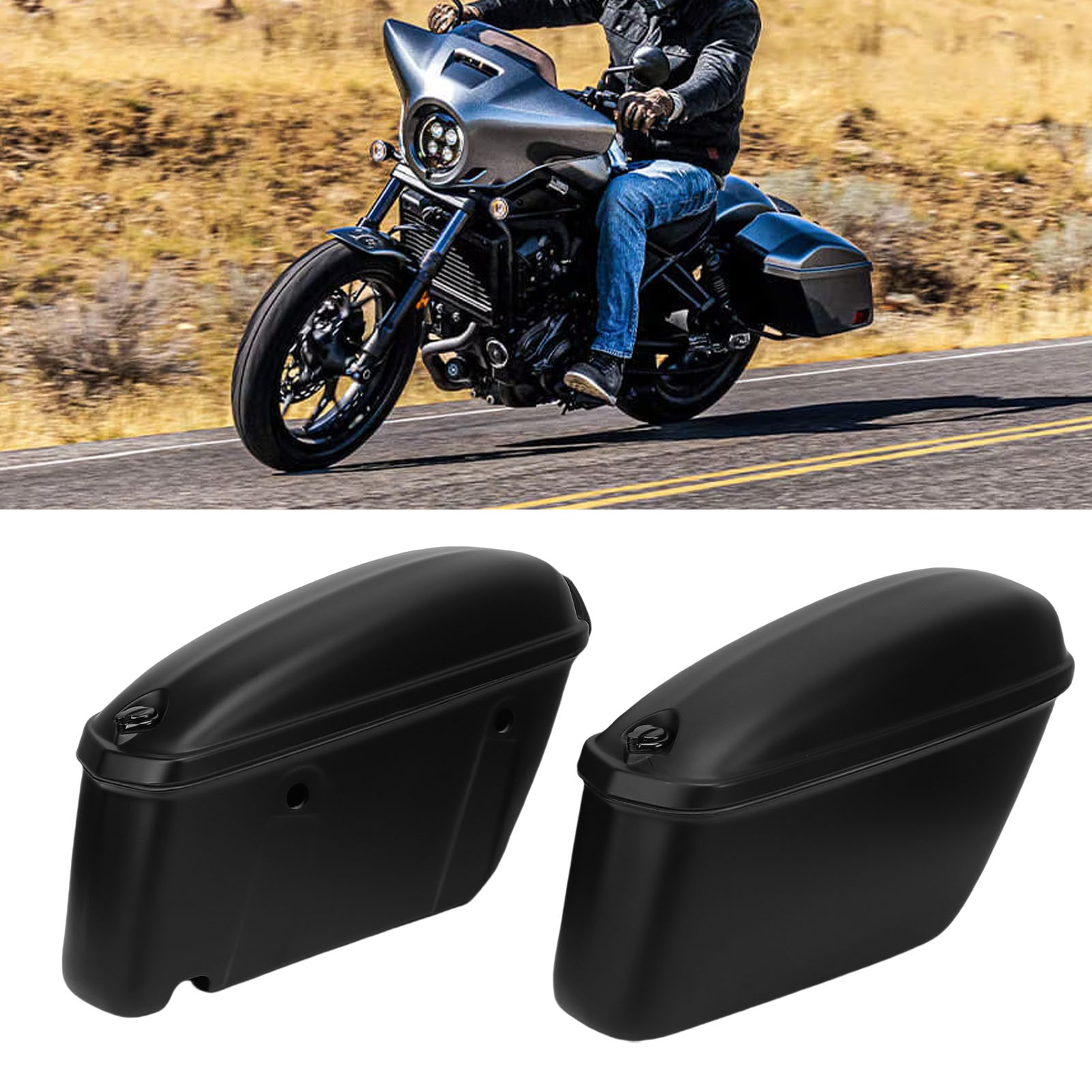 22L Motorcycle Hard Saddle Bag - đánh giá và giá Motorcycle Gear Bag